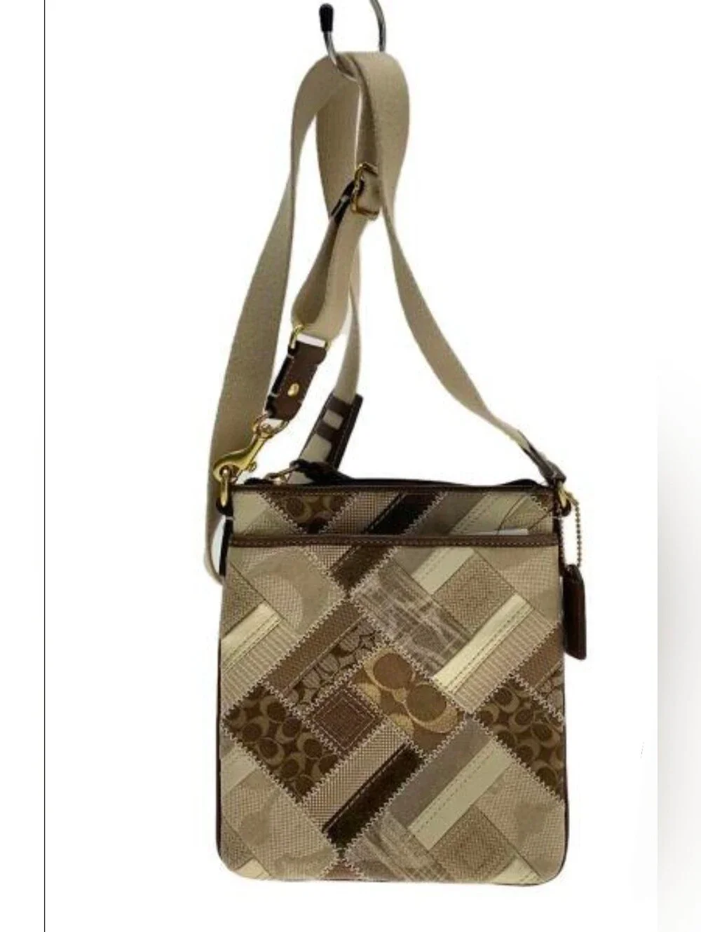 Vintage Coach Y2K Patchwork Crossbody